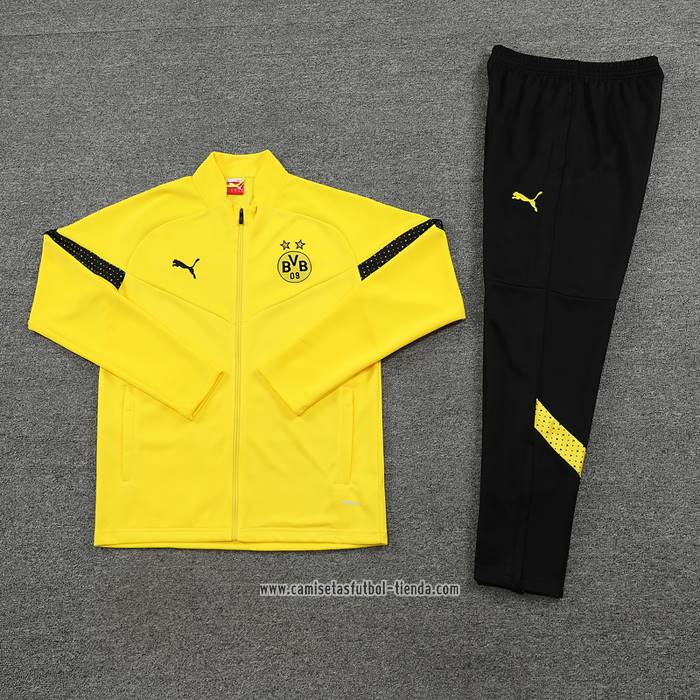 Chandal de Chaqueta del Borussia Dortmund 2022 2023 Amarillo